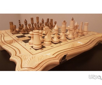 Шахматы  3-1 из дерева ручной работы