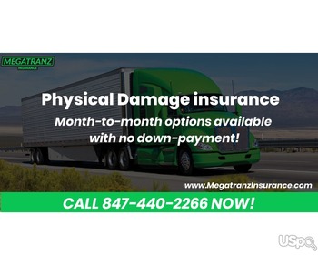 Protect yourself with Physical Damage insurance from Megatranz.