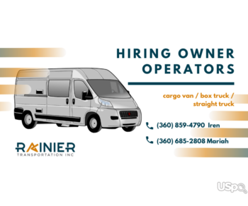 Carrier company needs owner operators