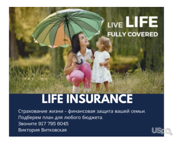 Страхование жизни LIFE INSURANCE
