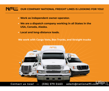 National Freight Lines Hires Owner Operators