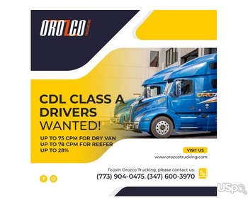 Orozco Trucking ищет водителей с CDL Class A❕