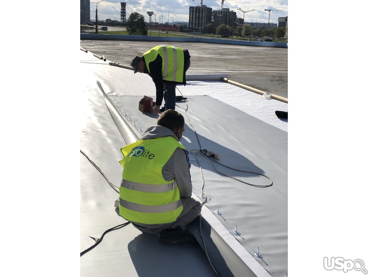 Installation and repair of flat roofs