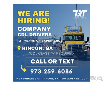 We are looking for highly motivated CDL Class “A”